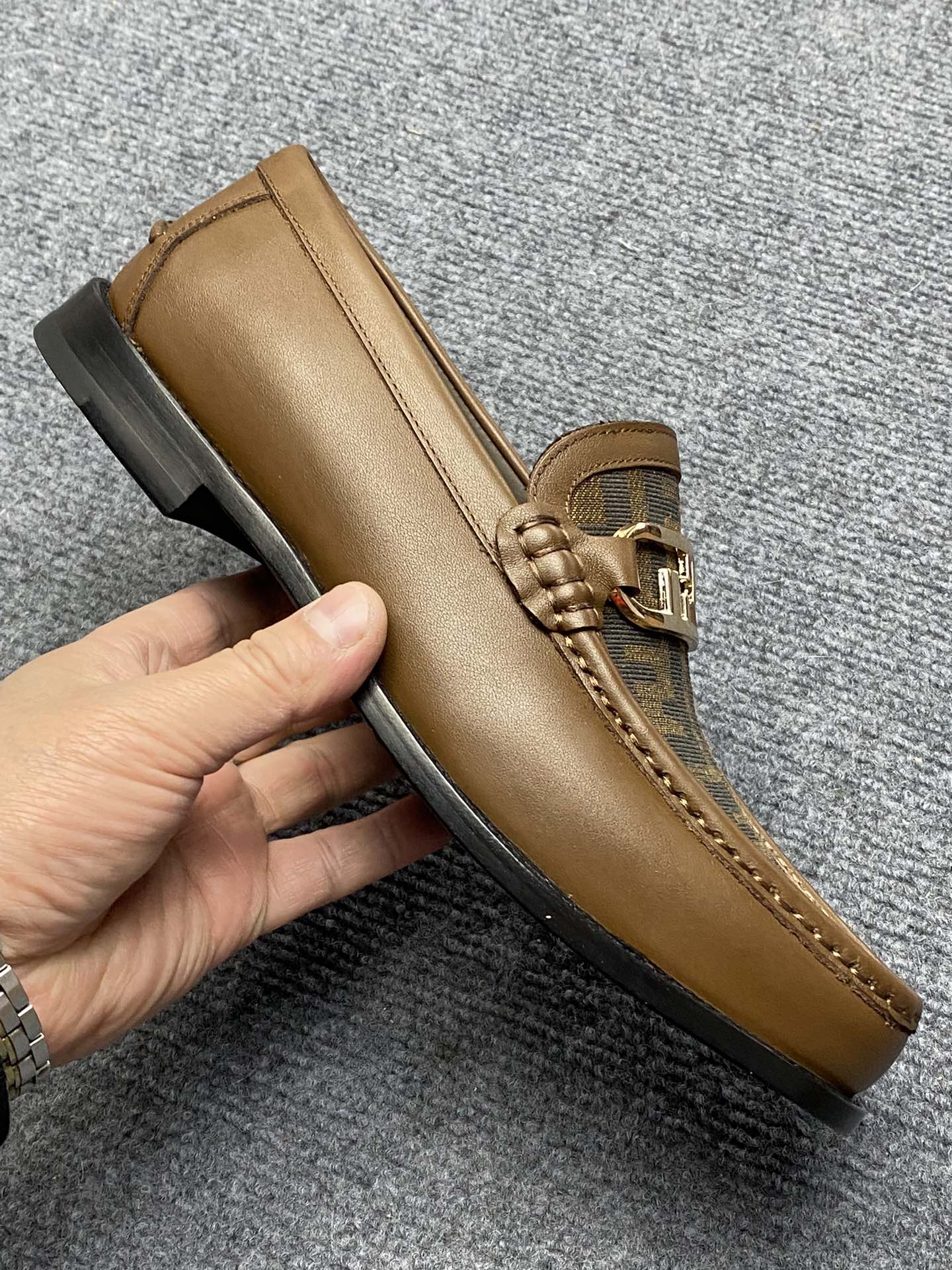 Fendi O’Lock loafers